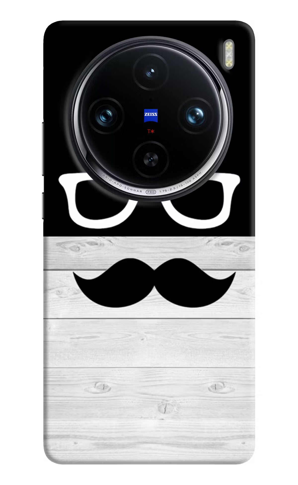 Mustache Vivo X100 Pro Hard Case Back Cover by Casekaro