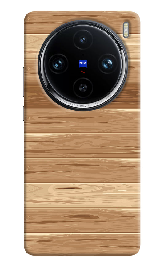 Wooden Vector Vivo X100 Pro Back Cover