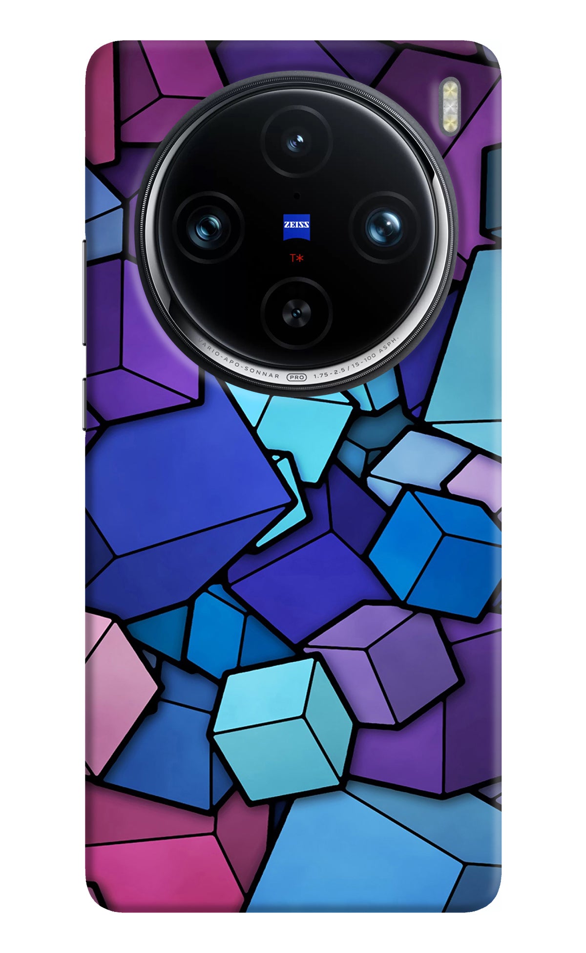 Cubic Abstract Vivo X100 Pro Back Cover