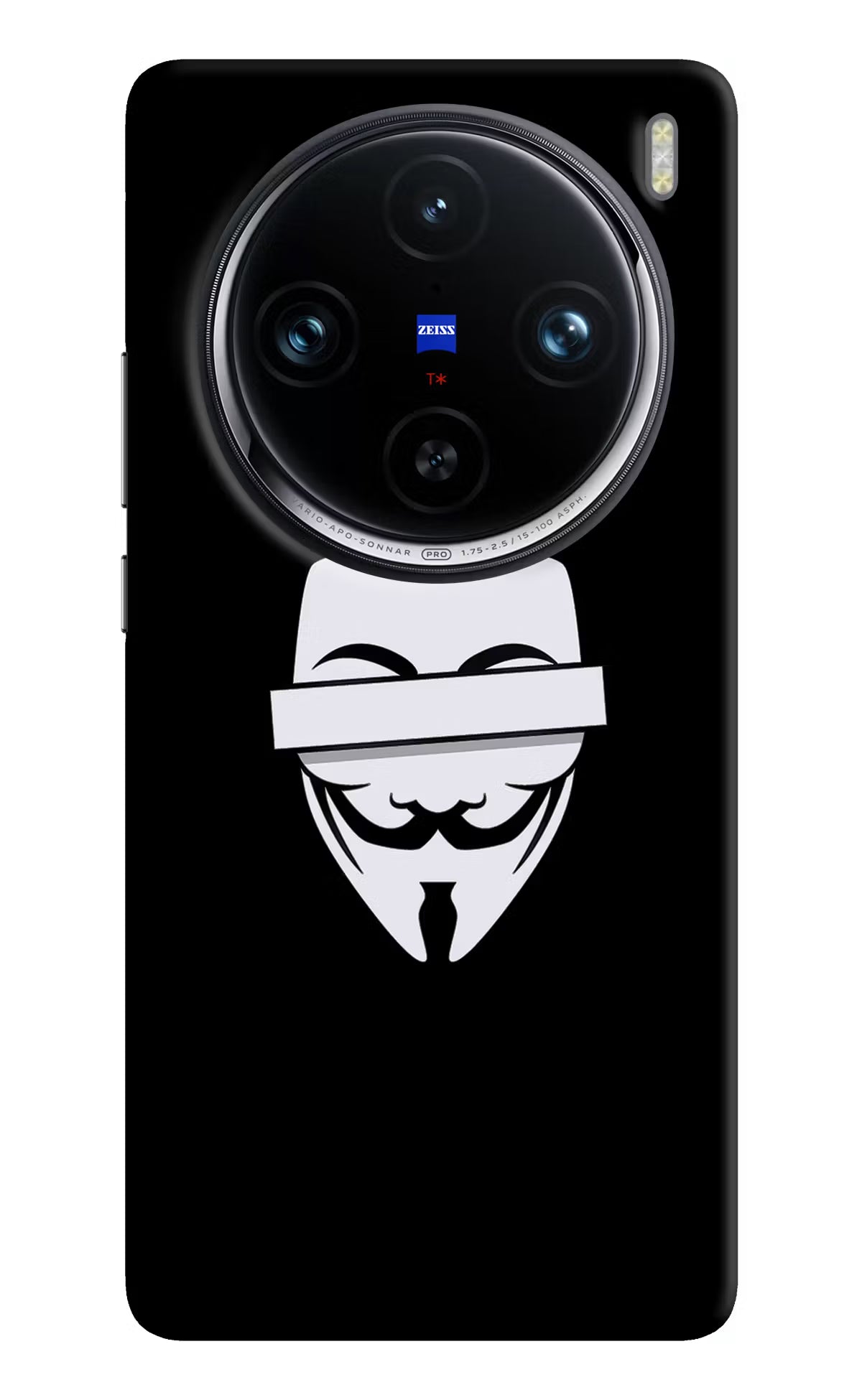 Anonymous Face Vivo X100 Pro Hard Case Back Cover by Casekaro