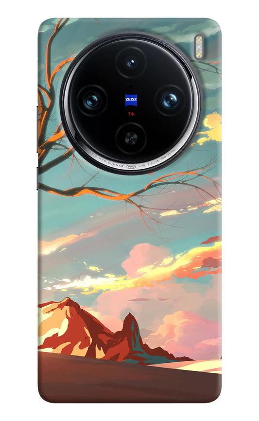 Scenery Vivo X100 Pro Hard Case Back Cover by Casekaro