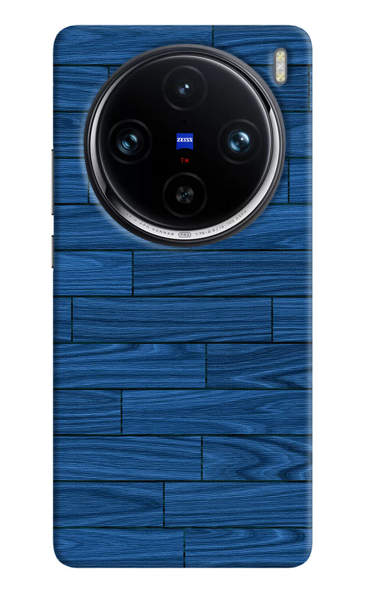 Wooden Texture Vivo X100 Pro Hard Case Back Cover by Casekaro