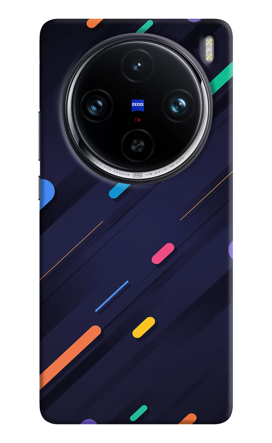 Abstract Design Vivo X100 Pro Back Cover, Hard case