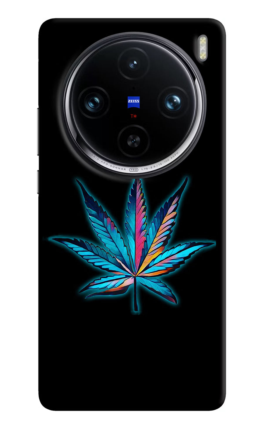 Weed Vivo X100 Pro Back Cover, Hard case