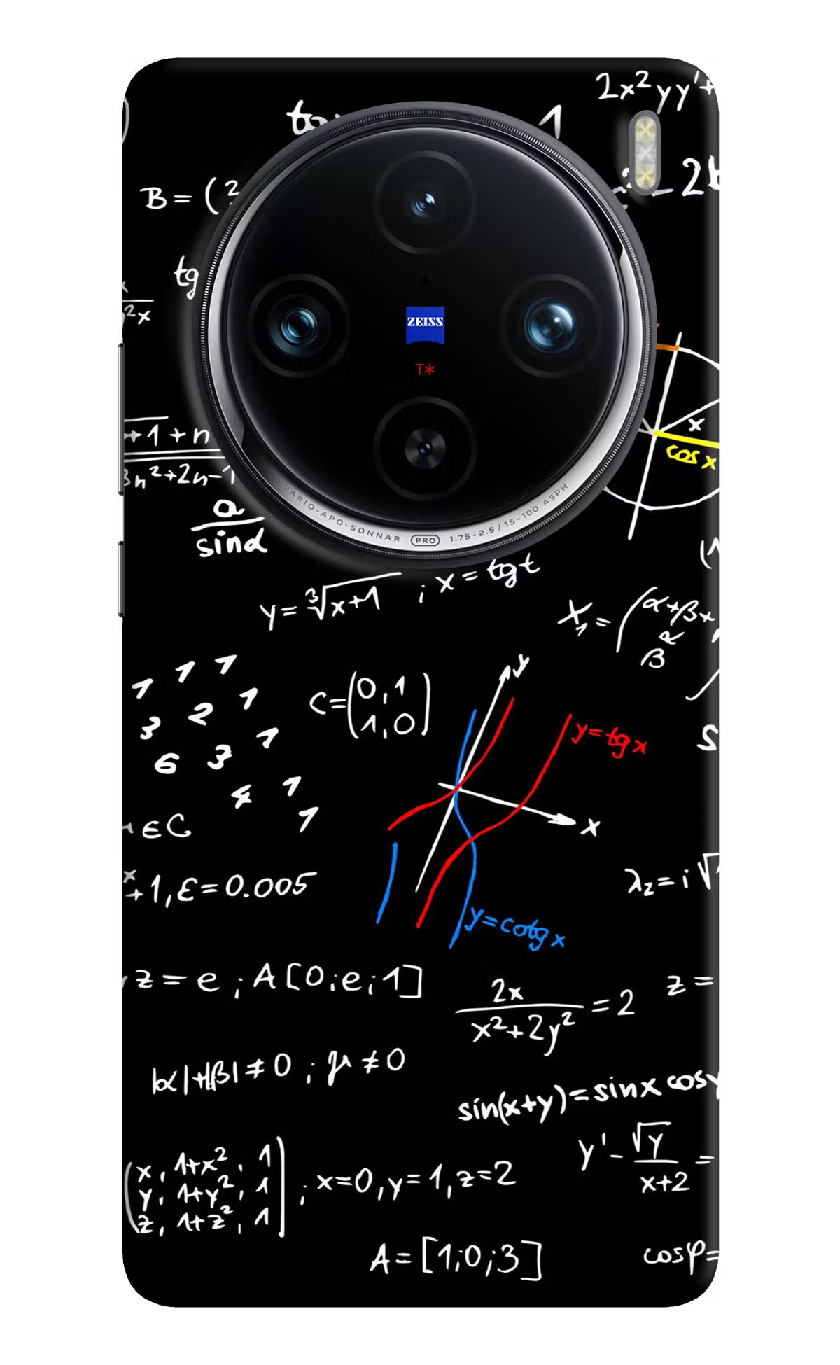 Mathematics Formula Vivo X100 Pro Hard Case Back Cover by Casekaro