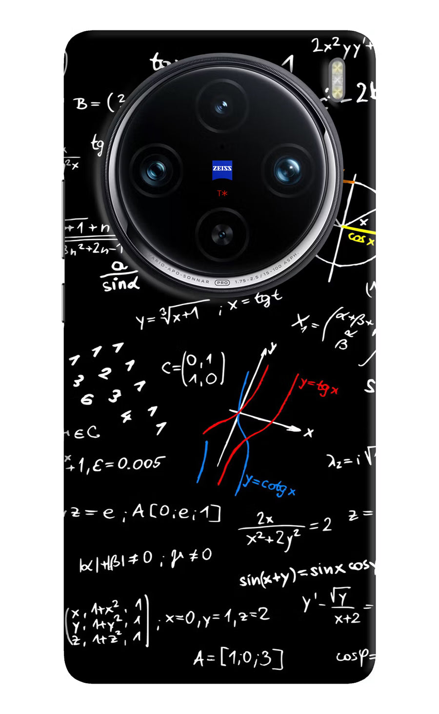 Mathematics Formula Vivo X100 Pro Back Cover, Hard case