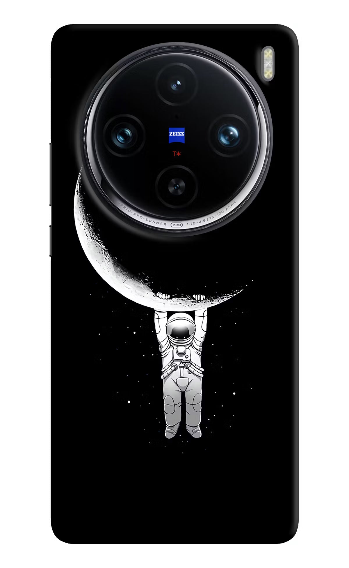 Moon Space Vivo X100 Pro Hard Case Back Cover by Casekaro