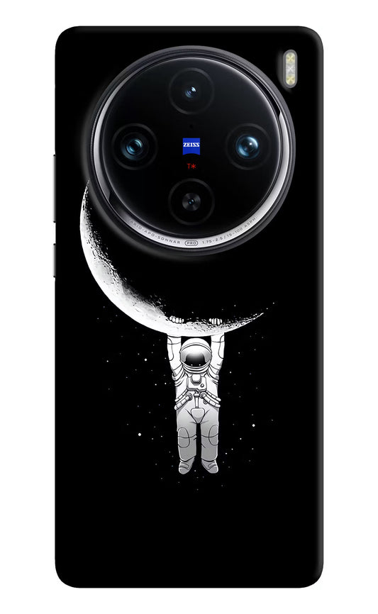 Moon Space Vivo X100 Pro Hard Case Back Cover by Casekaro