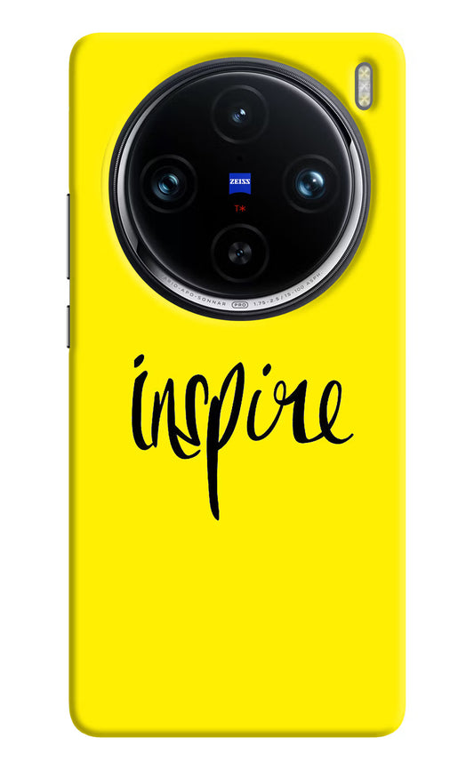 Inspire Vivo X100 Pro Hard Case Back Cover by Casekaro
