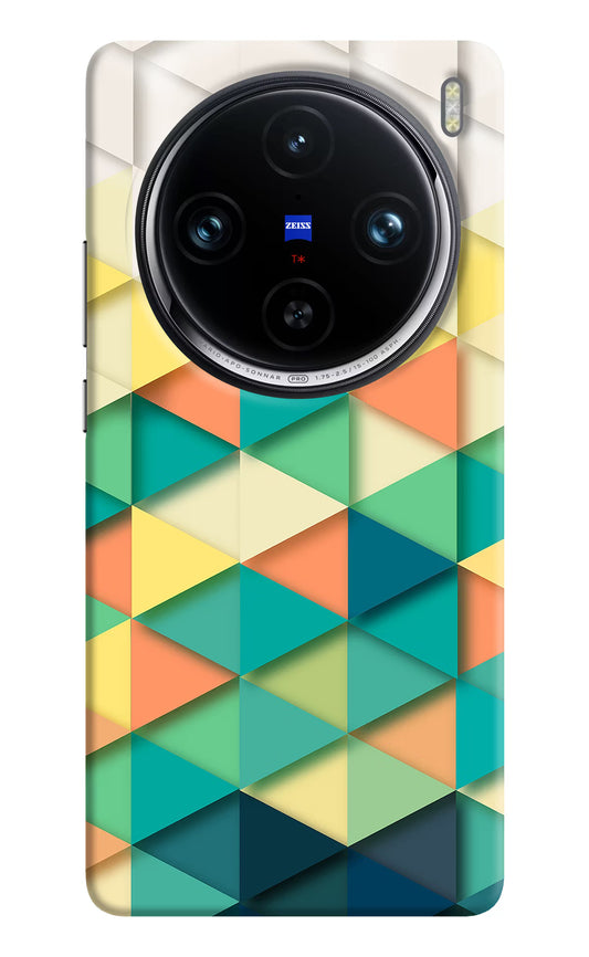 Abstract Vivo X100 Pro Hard Case Back Cover by Casekaro