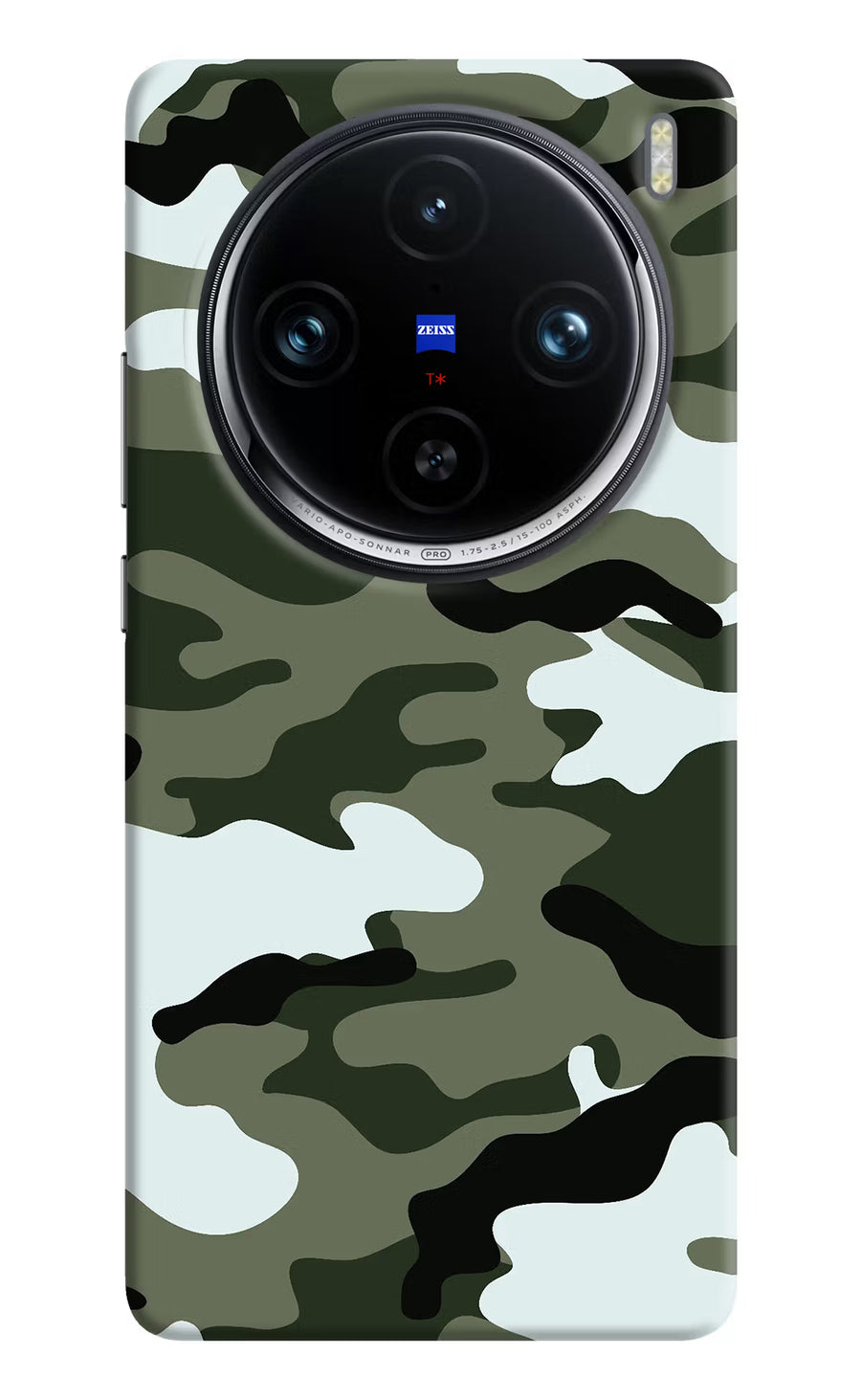 Camouflage Vivo X100 Pro Back Cover, Hard case