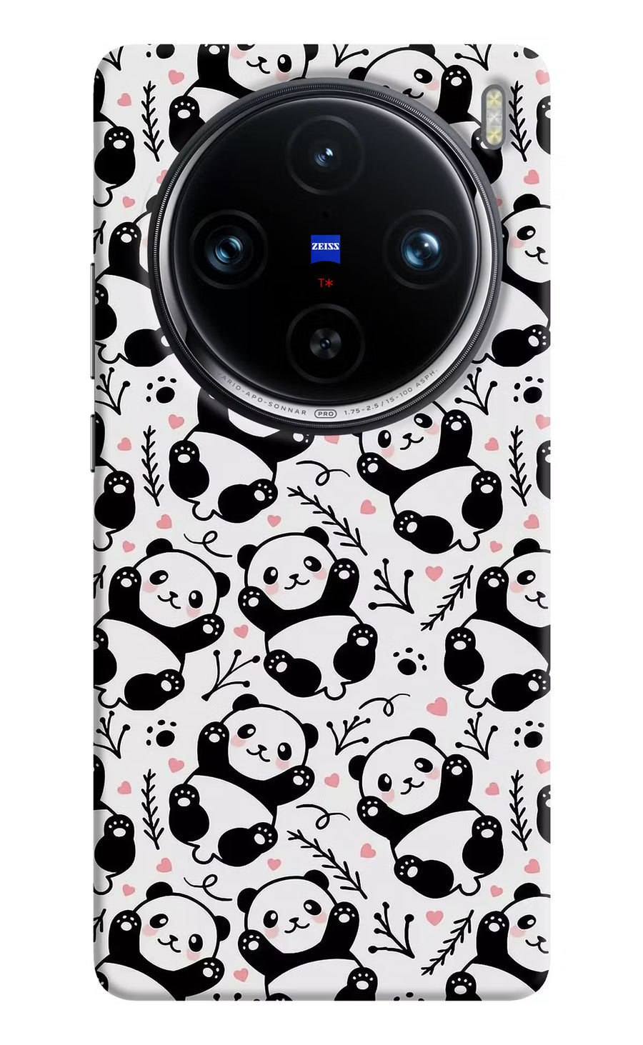 Cute Panda Vivo X100 Pro Back Cover, Hard case