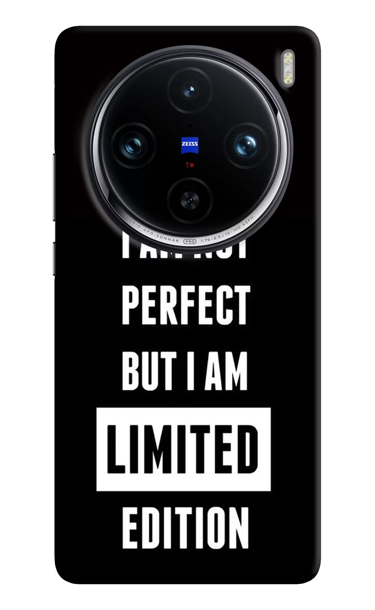 I Am Not Perfect But I Am Limited Edition Vivo X100 Pro Hard Case Back Cover by Casekaro