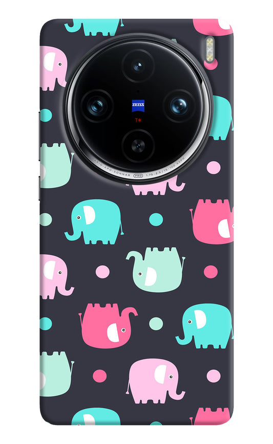 Elephants Vivo X100 Pro Back Cover