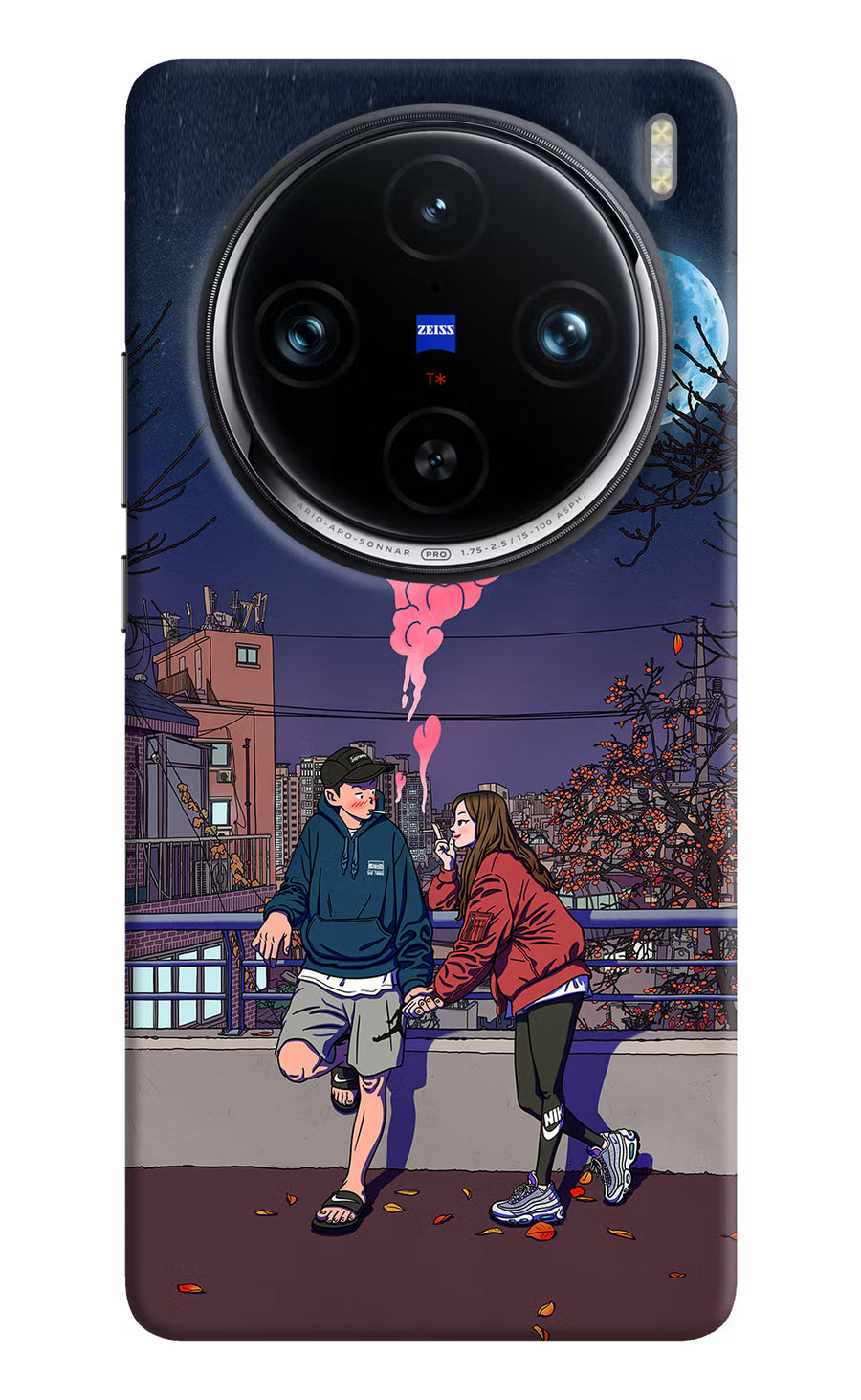 Chilling Couple Vivo X100 Pro Back Cover, Hard case