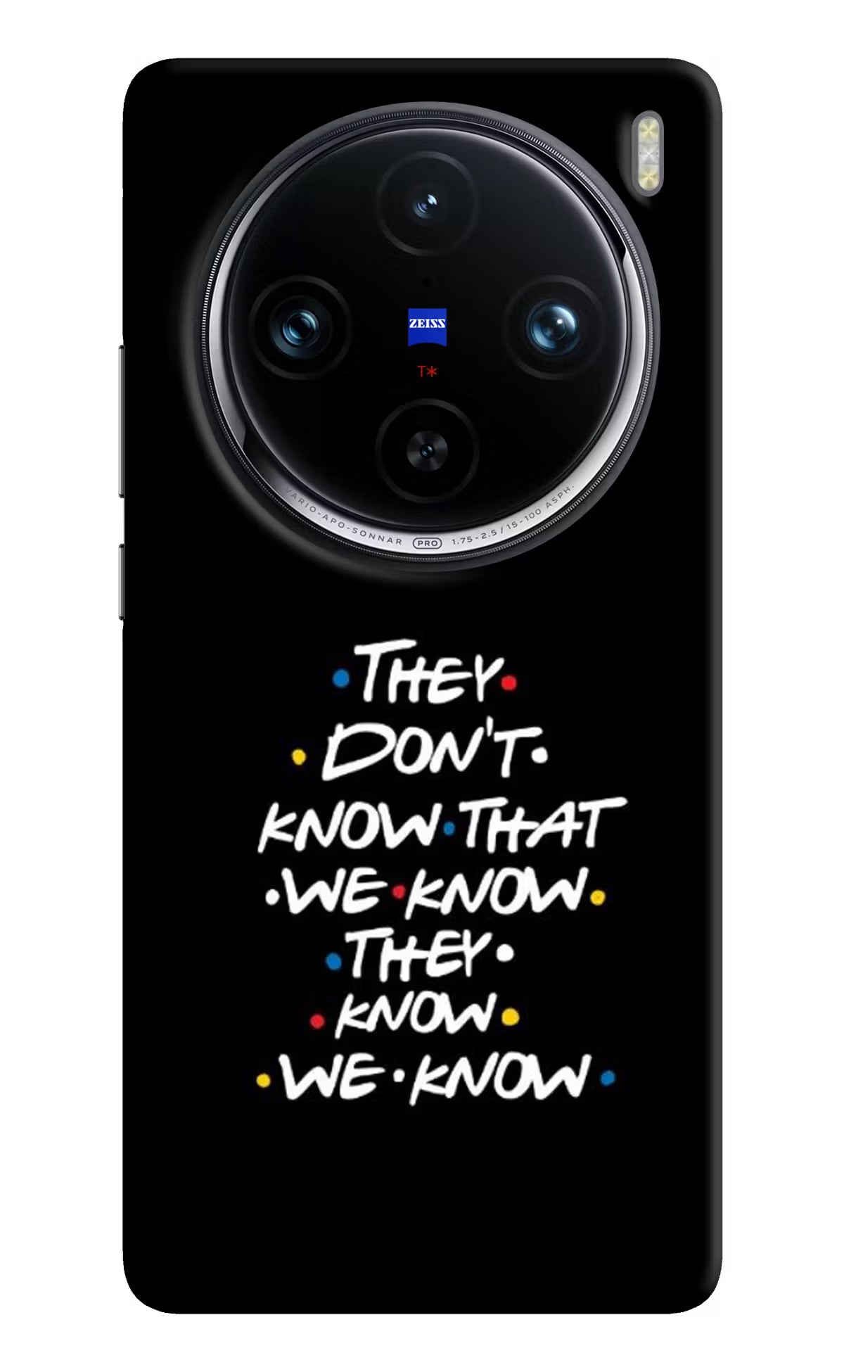 FRIENDS Dialogue Vivo X100 Pro Hard Case Back Cover by Casekaro