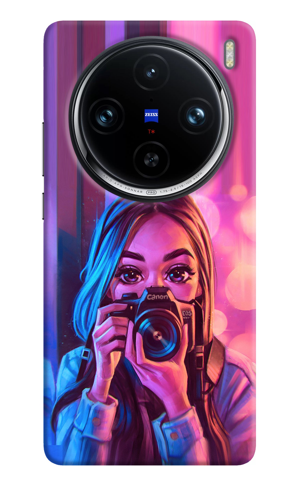 Girl Photographer Vivo X100 Pro Back Cover