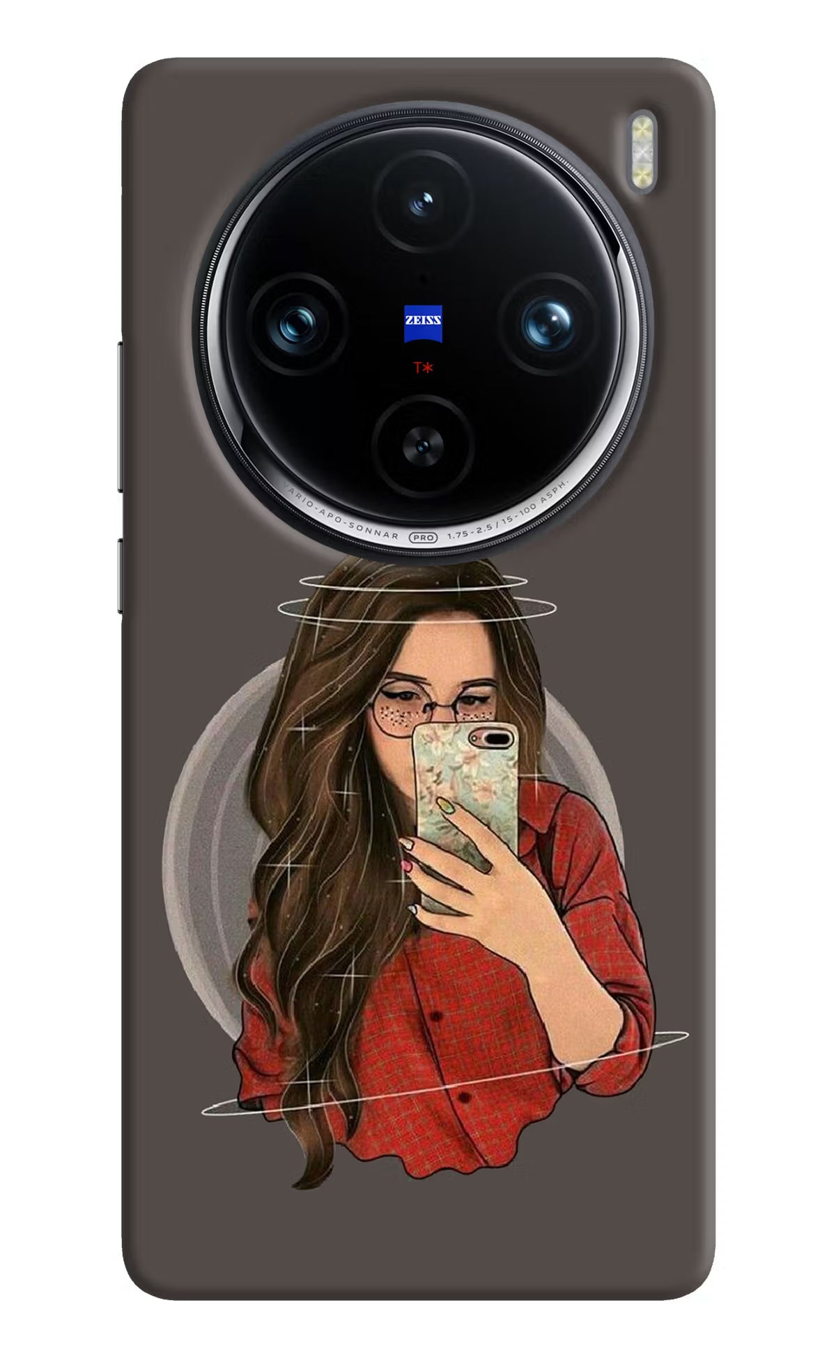 Selfie Queen Vivo X100 Pro Hard Case Back Cover by Casekaro