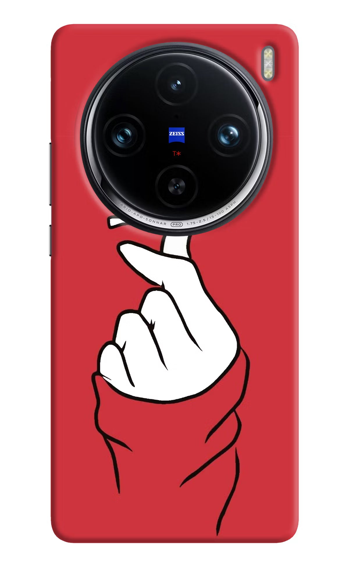 Korean Love Sign Vivo X100 Pro Hard Case Back Cover by Casekaro