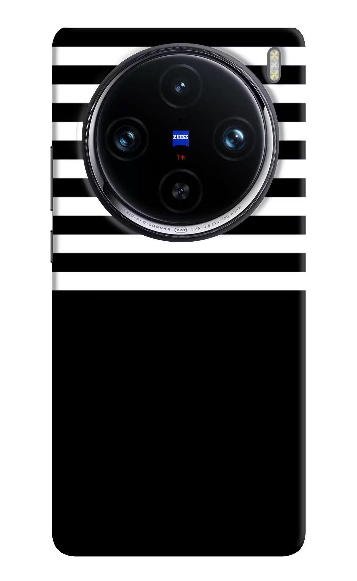 Black and White Print Vivo X100 Pro Hard Case Back Cover by Casekaro