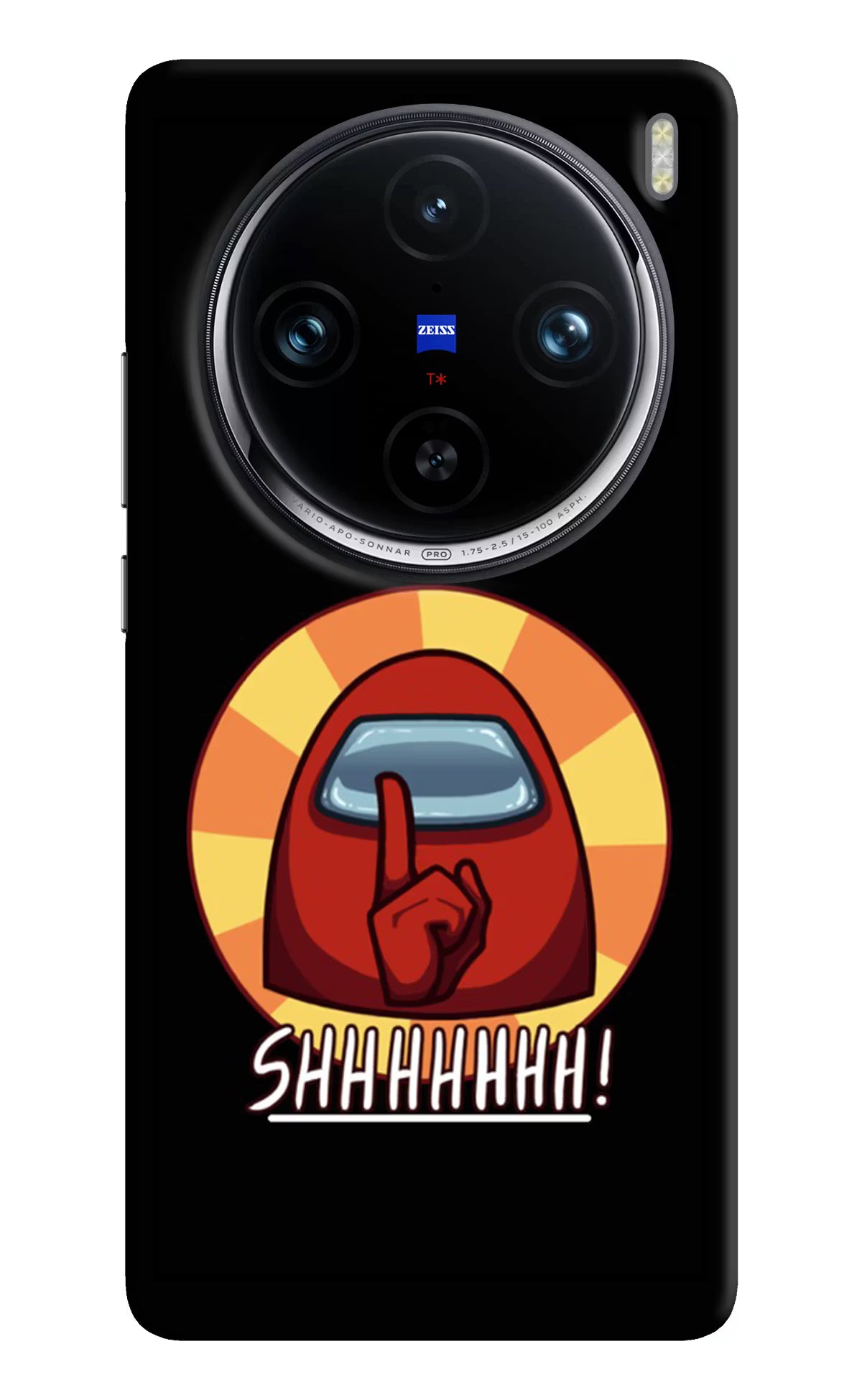 Among Us Shhh! Vivo X100 Pro Hard Case Back Cover by Casekaro