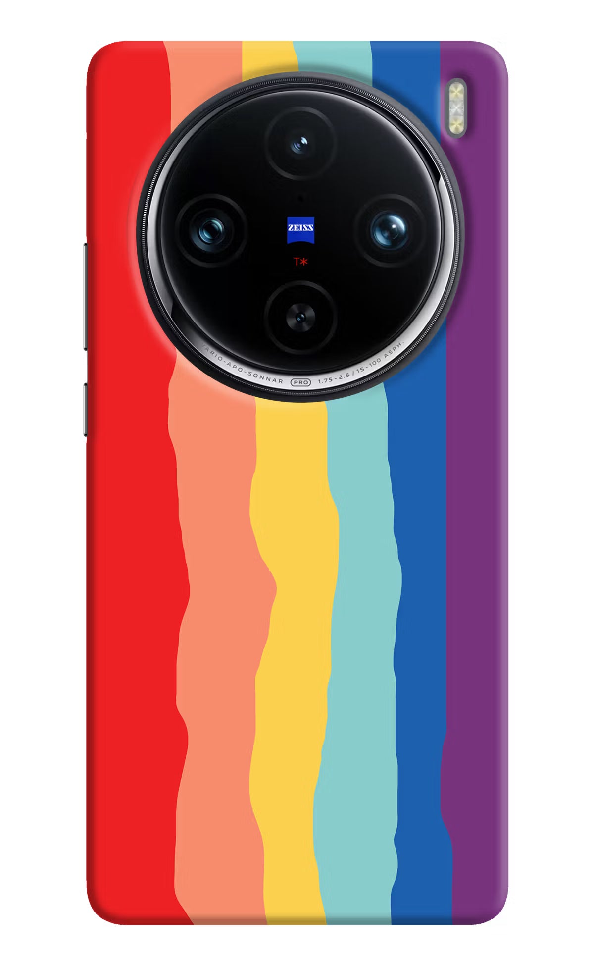 Rainbow Vivo X100 Pro Hard Case Back Cover by Casekaro