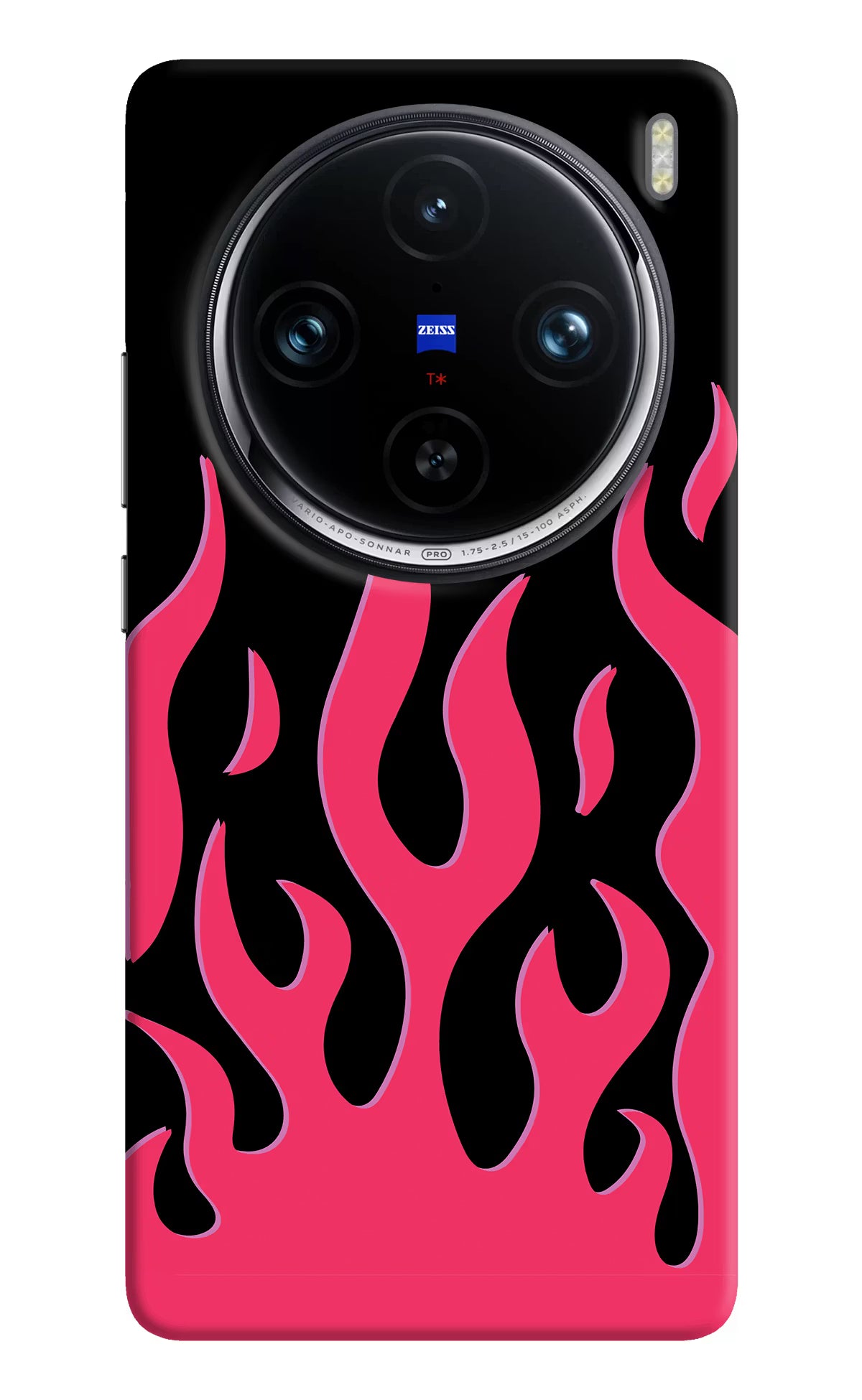 Fire Flames Vivo X100 Pro Hard Case Back Cover by Casekaro