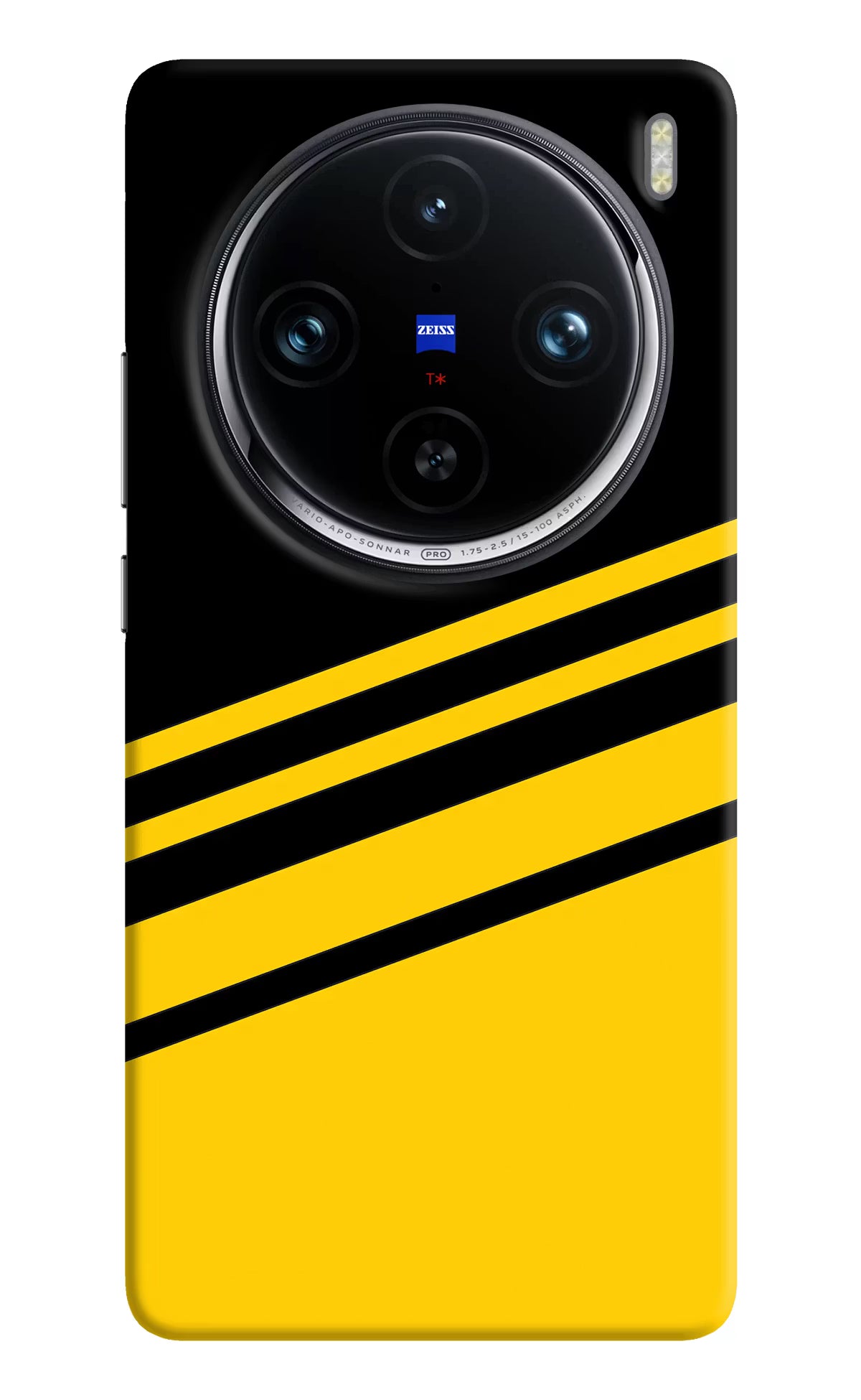 Yellow Shades Vivo X100 Pro Hard Case Back Cover by Casekaro