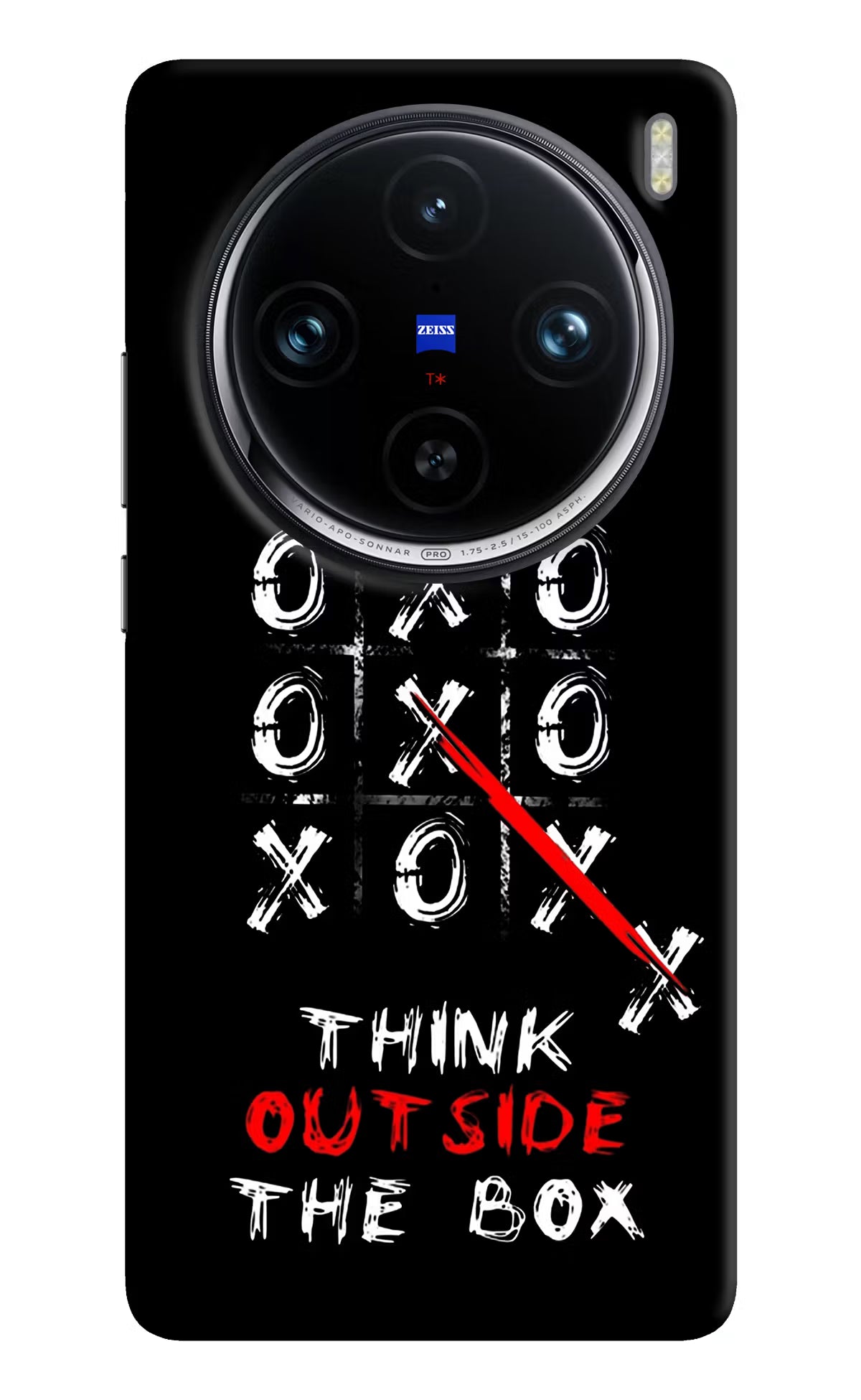 Think out of the BOX Vivo X100 Pro Hard Case Back Cover by Casekaro