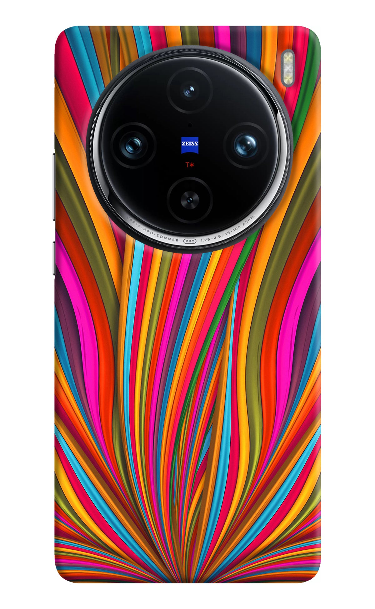 Trippy Wavy Vivo X100 Pro Back Cover