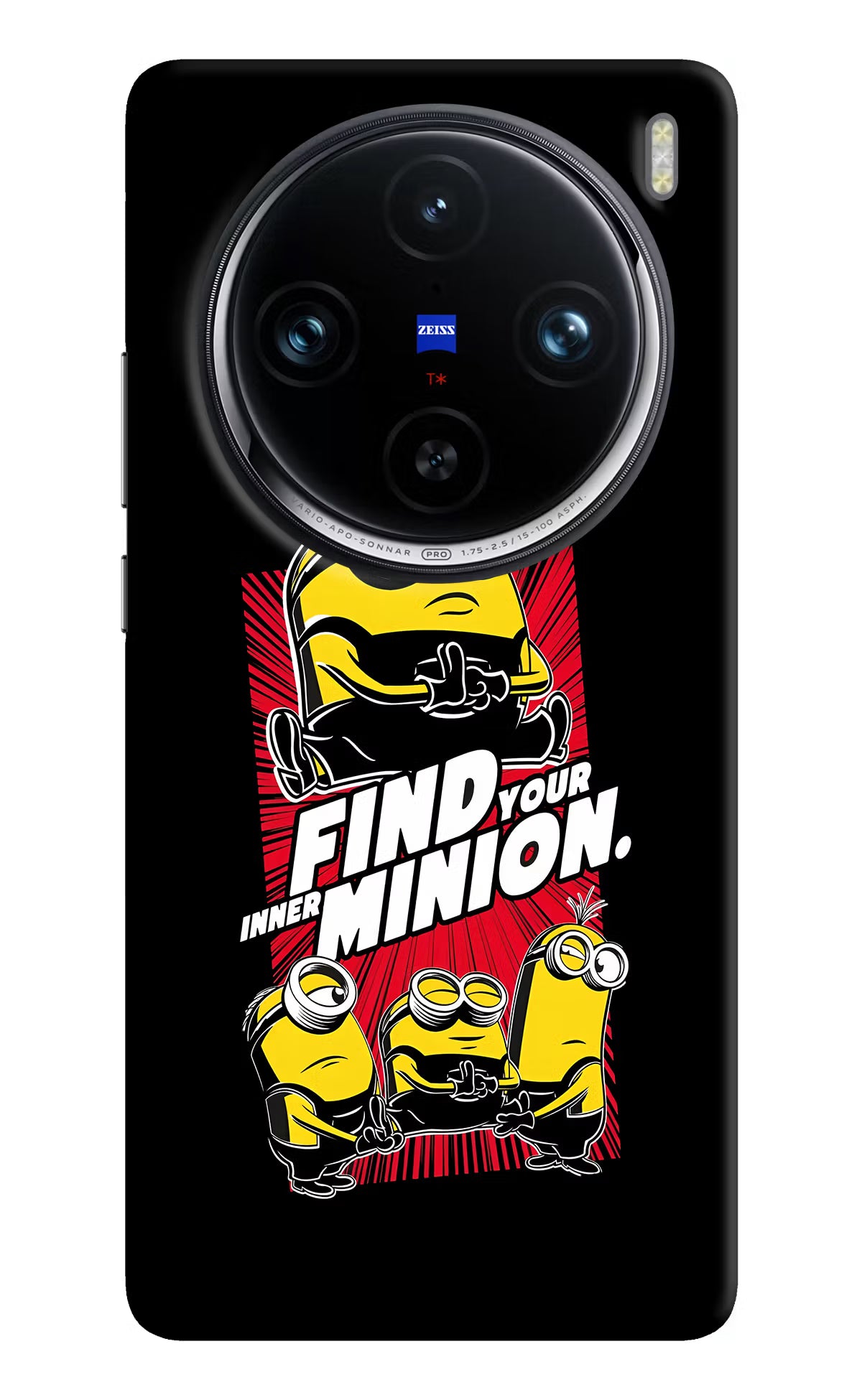 Find your inner Minion Vivo X100 Pro Hard Case Back Cover by Casekaro