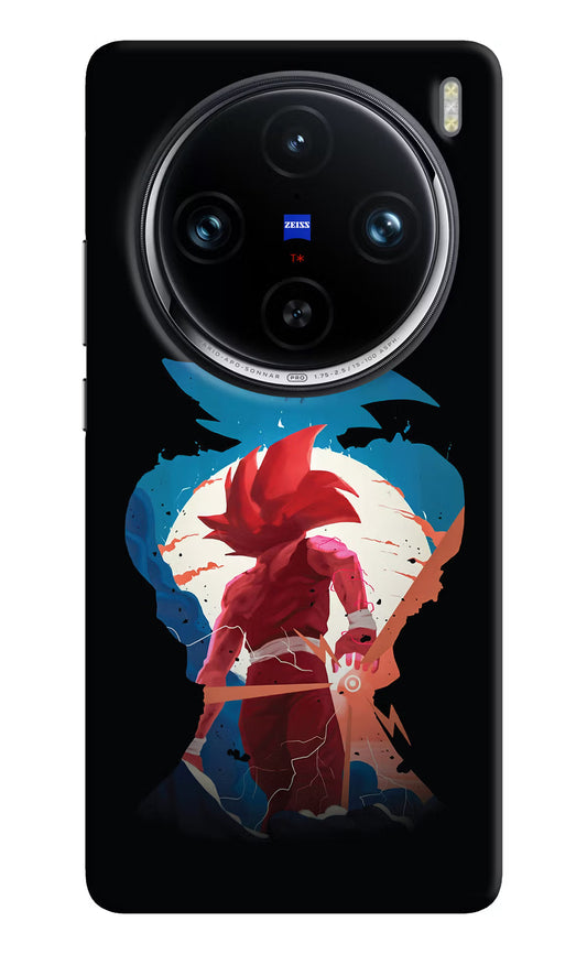 Goku Vivo X100 Pro Hard Case Back Cover by Casekaro