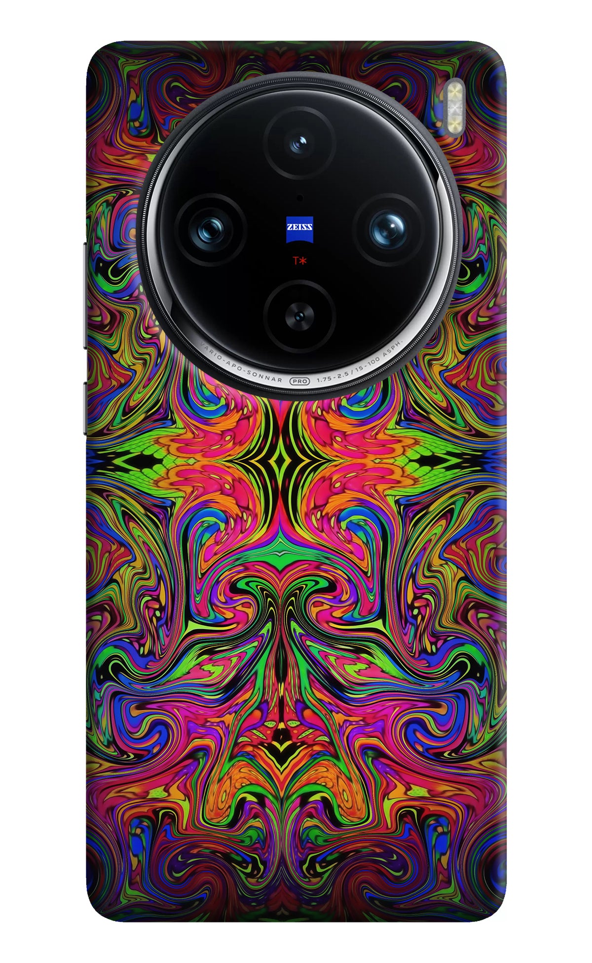 Psychedelic Art Vivo X100 Pro Back Cover