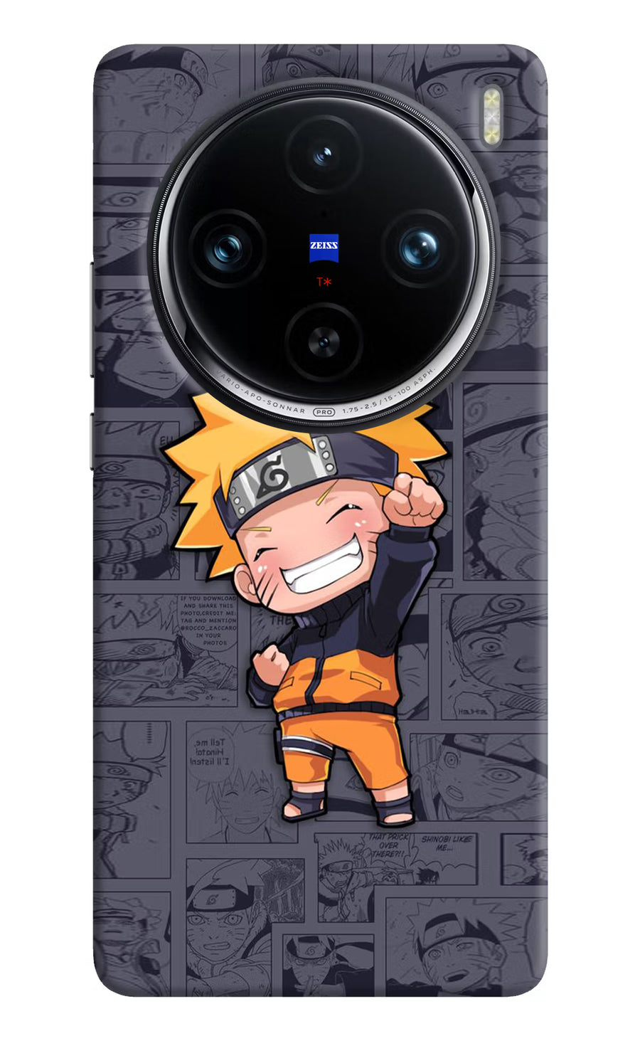 Chota Naruto Vivo X100 Pro Back Cover, Hard case