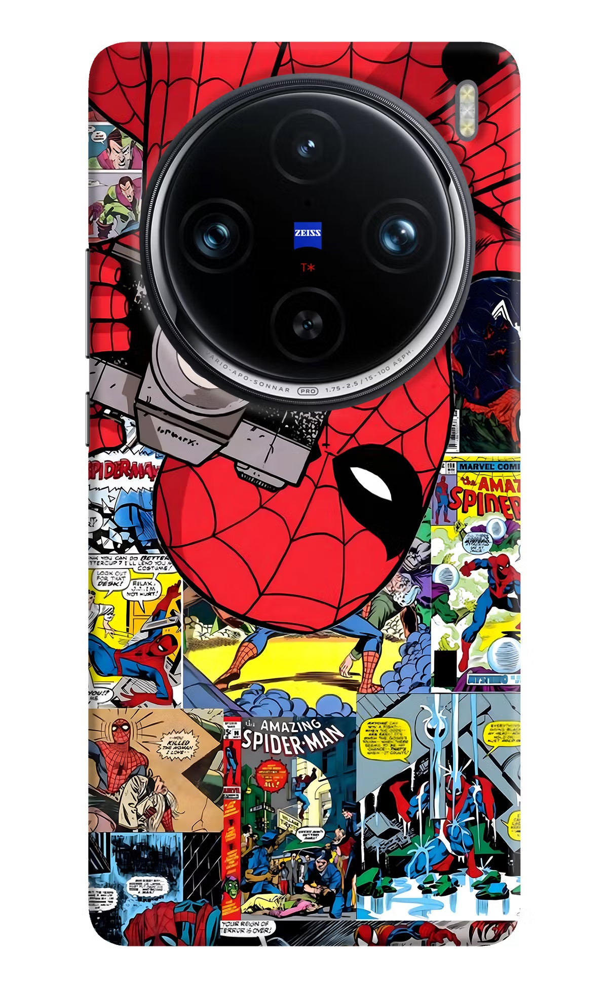 Spider Man Vivo X100 Pro Hard Case Back Cover by Casekaro