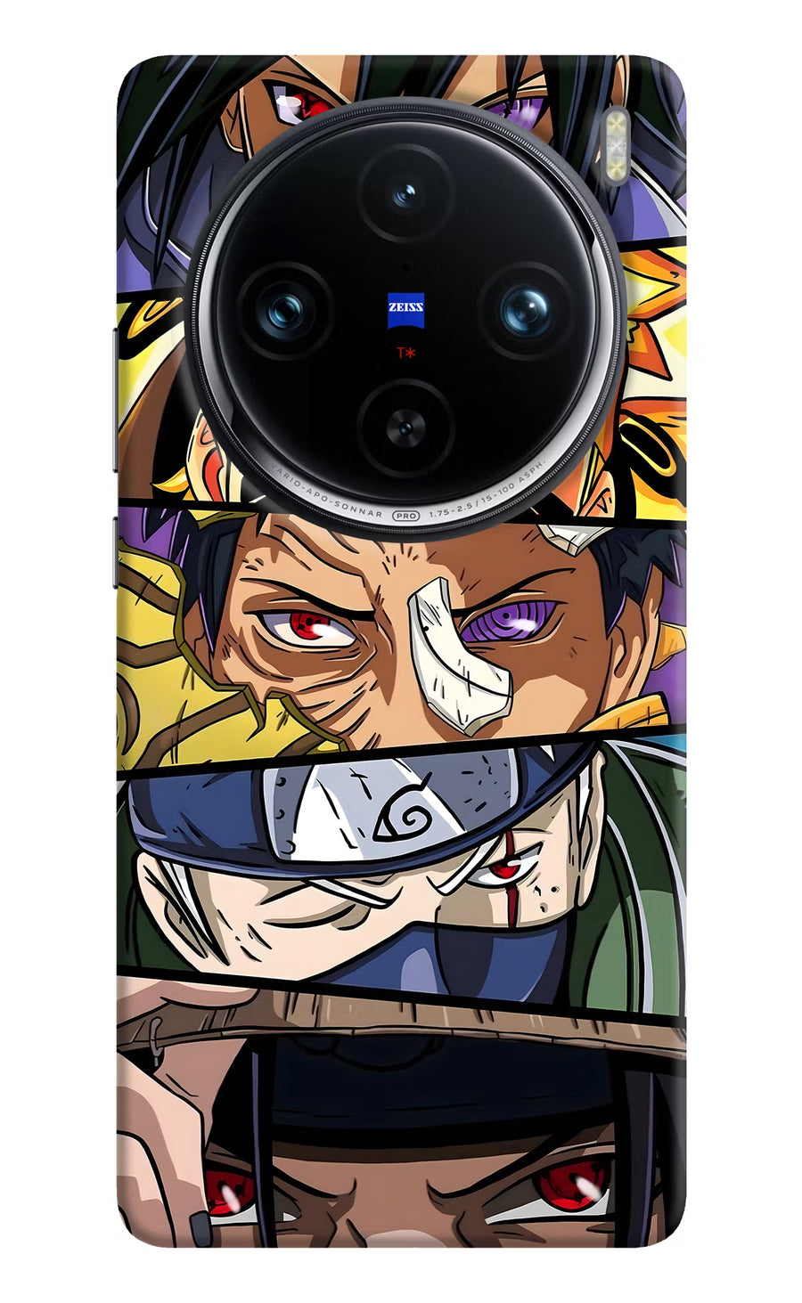 Naruto Character Vivo X100 Pro Back Cover, Hard case