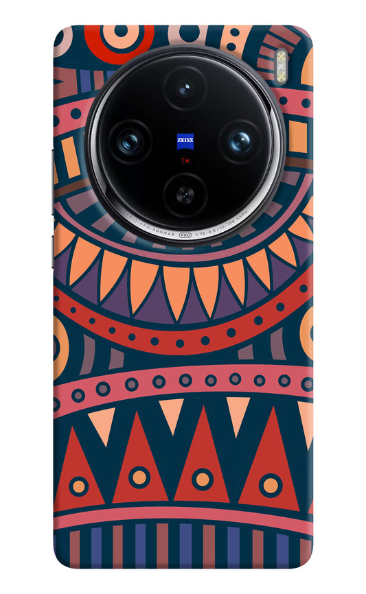 African Culture Design Vivo X100 Pro Hard Case Back Cover by Casekaro