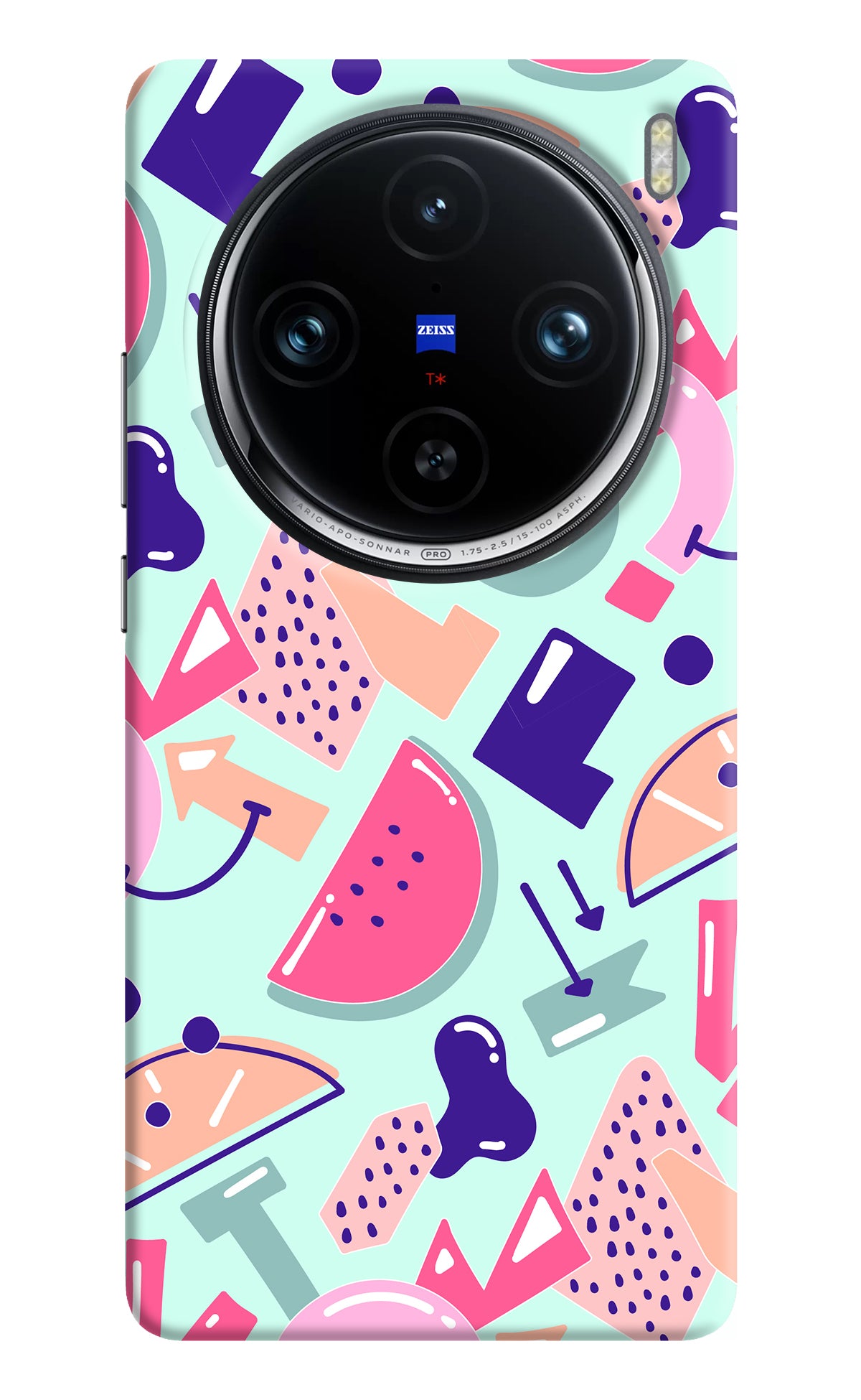 Doodle Pattern Vivo X100 Pro Back Cover