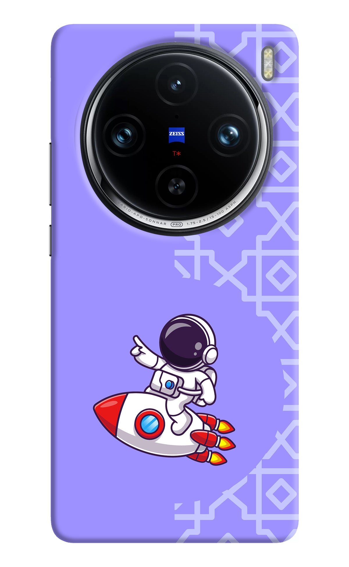 Cute Astronaut Vivo X100 Pro Back Cover