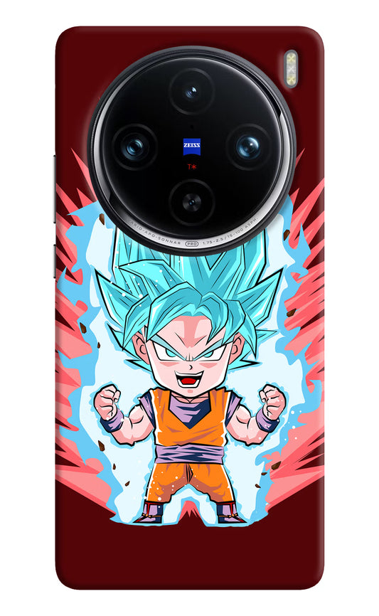 Goku Little Vivo X100 Pro Hard Case Back Cover by Casekaro