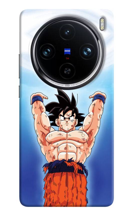 Goku Power Vivo X100 Pro Hard Case Back Cover by Casekaro