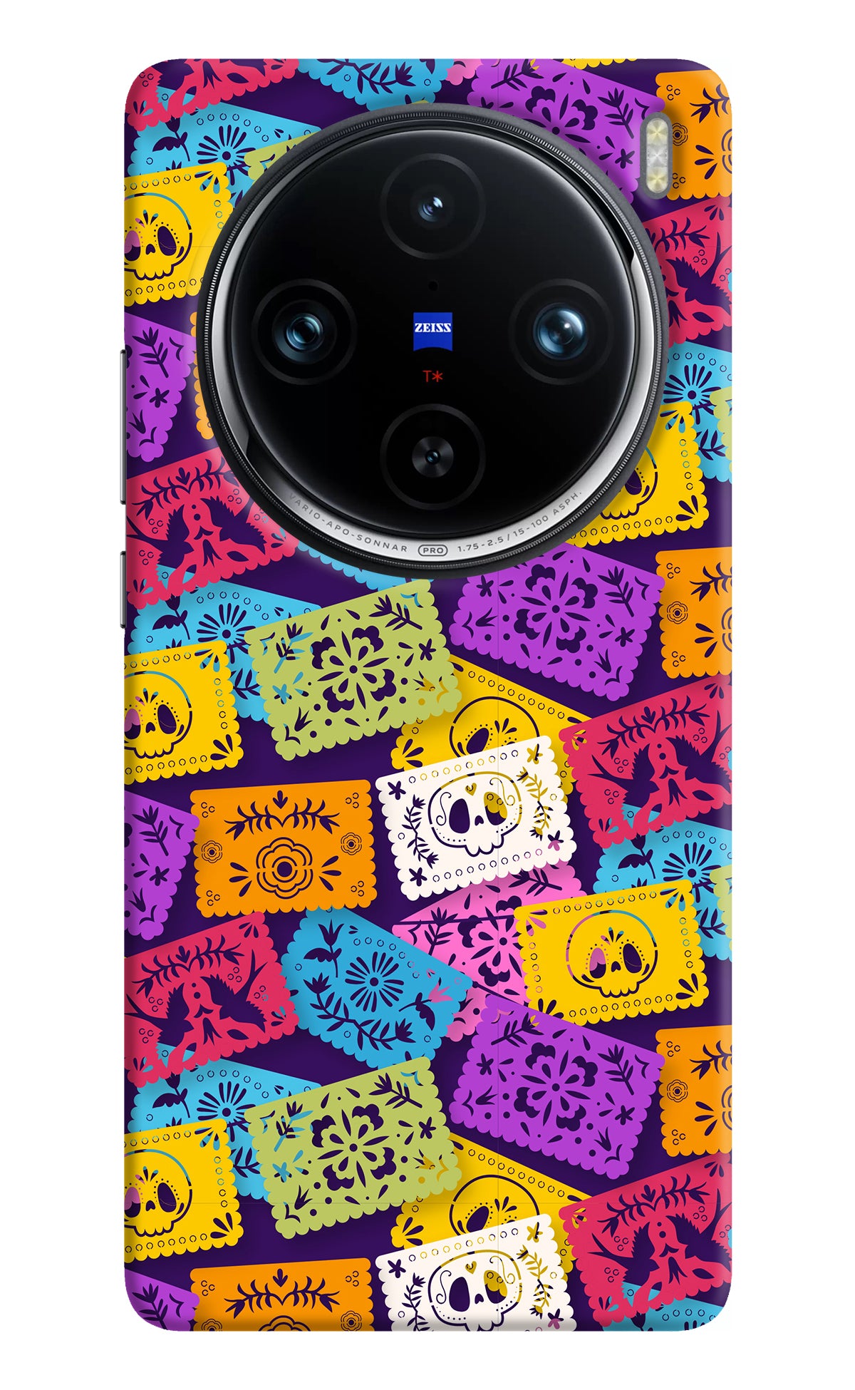 Mexican Pattern Vivo X100 Pro Back Cover