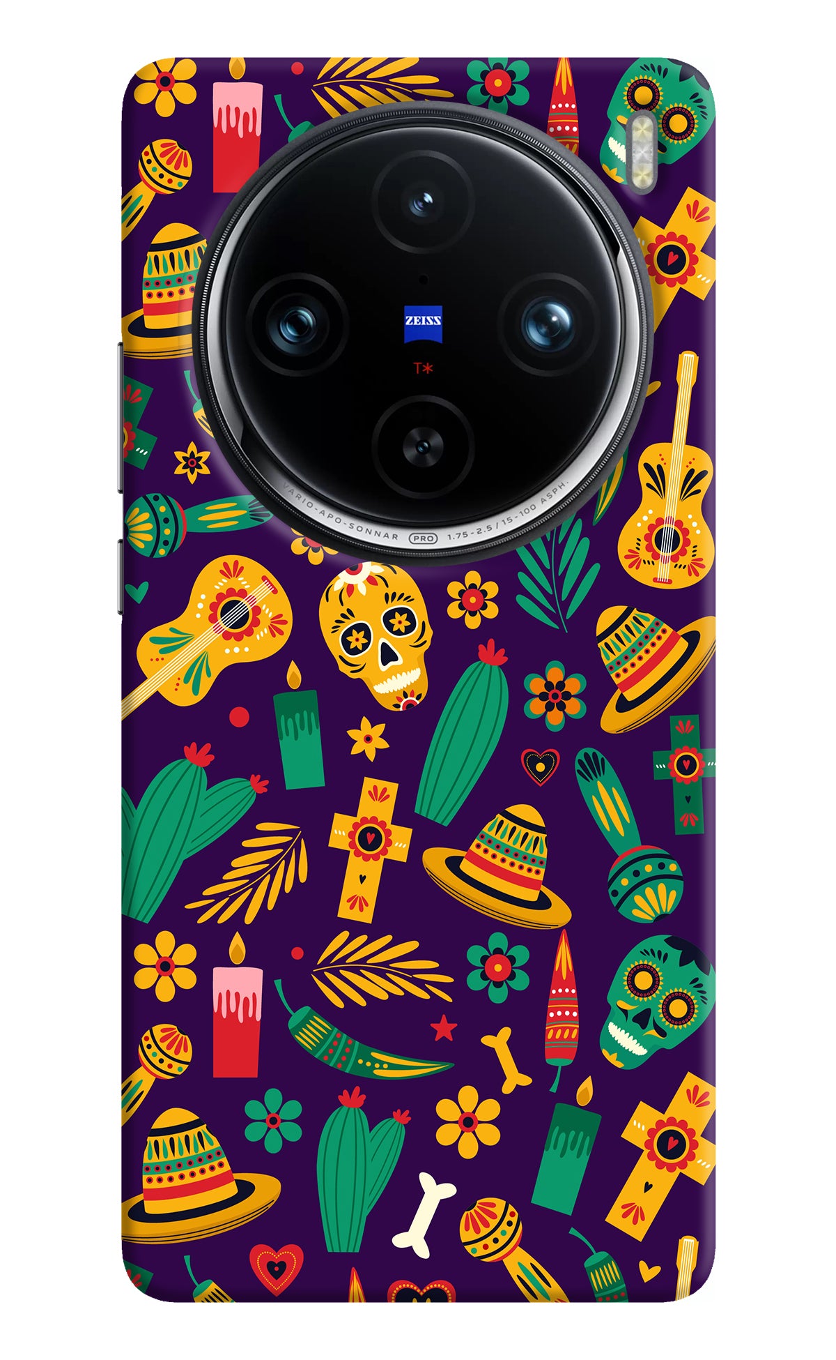 Mexican Artwork Vivo X100 Pro Back Cover