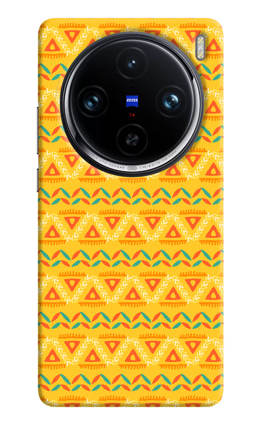 Tribal Pattern Vivo X100 Pro Back Cover, Hard case