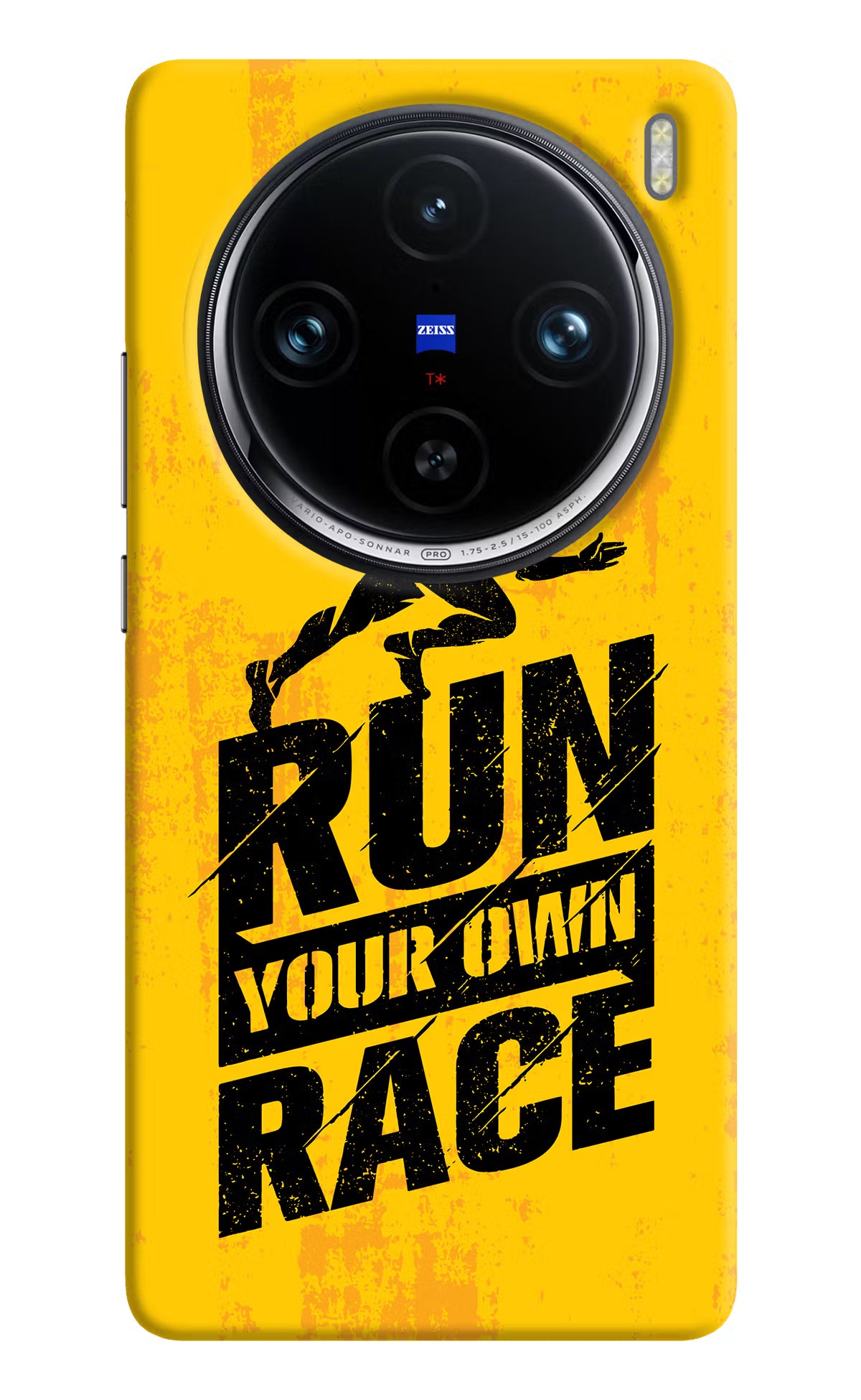 Run Your Own Race Vivo X100 Pro Hard Case Back Cover by Casekaro
