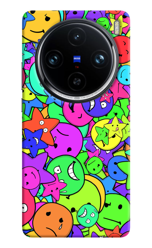 Fun Doodle Vivo X100 Pro Back Cover