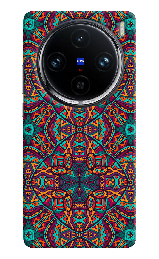 Colour Mandala Vivo X100 Pro Hard Case Back Cover by Casekaro