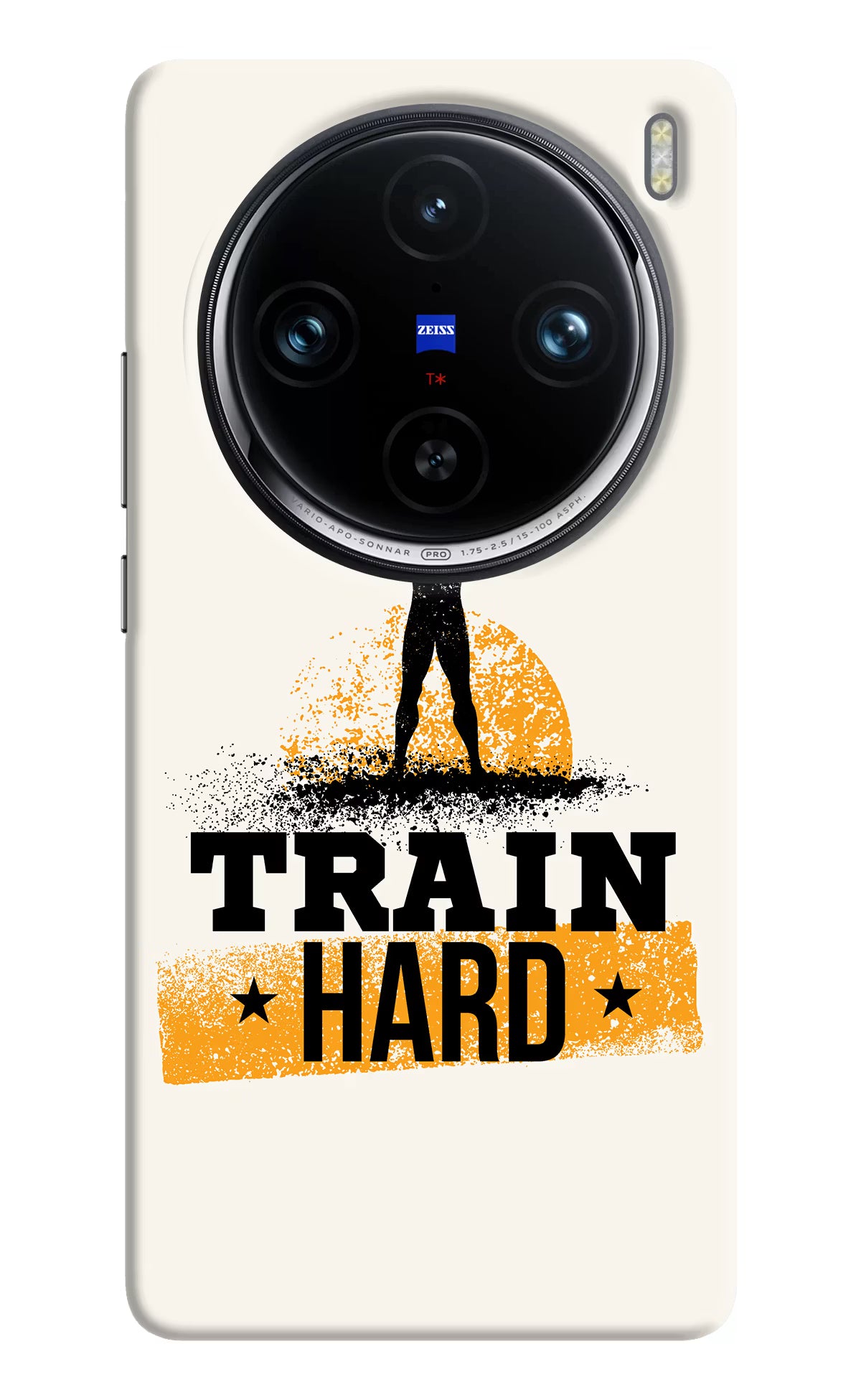 Train Hard Vivo X100 Pro Hard Case Back Cover by Casekaro