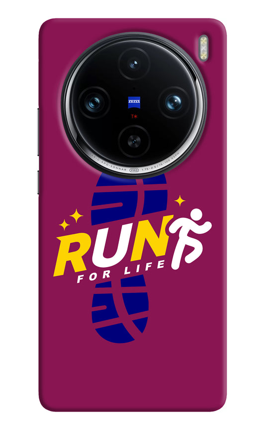 Run for Life Vivo X100 Pro Back Cover