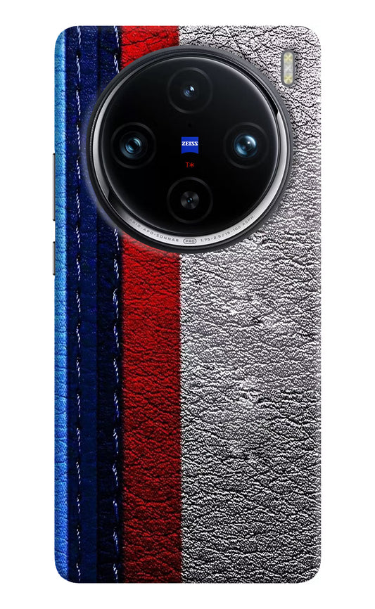 BMW Stripes Vivo X100 Pro Hard Case Back Cover by Casekaro
